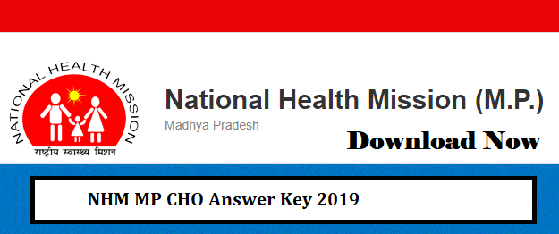 NHM MP CHO 10 Dec Answer Key 2019