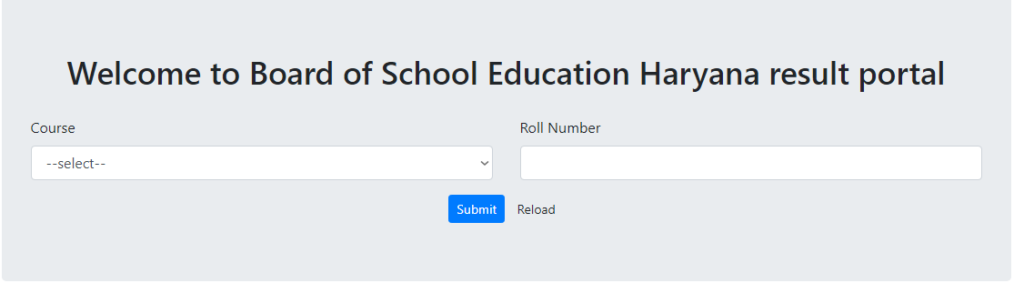 HBSE 12th Class Result 2023