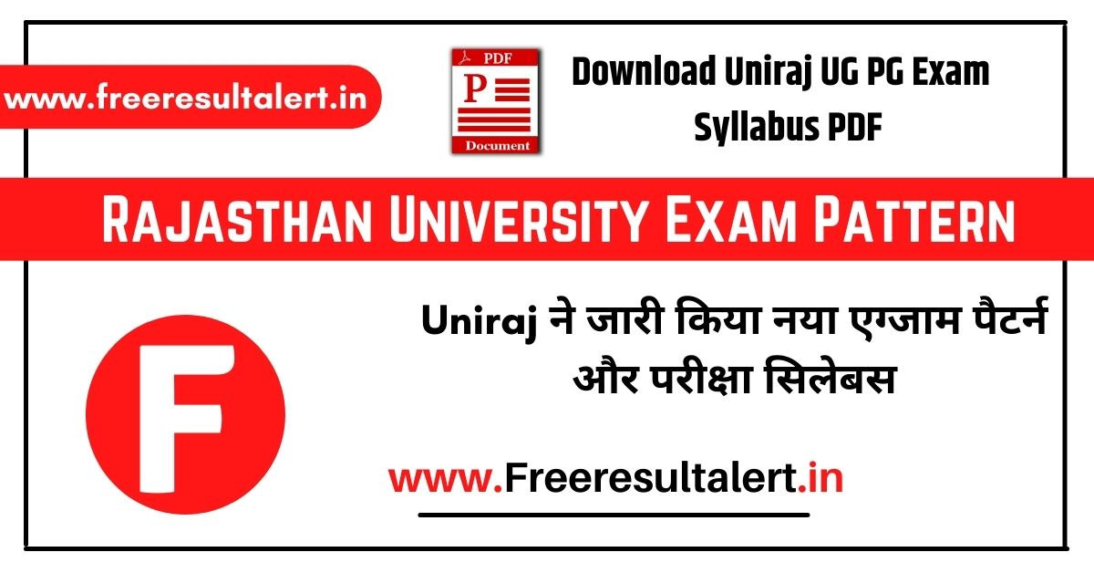 Rajasthan University New Exam Pattern 2022