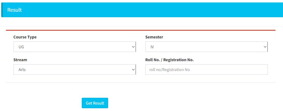 Vinoba Bhave University 6th Semester Result 2022