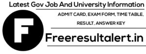 VMOU Bsc Final Year Online Exam Form 2020 