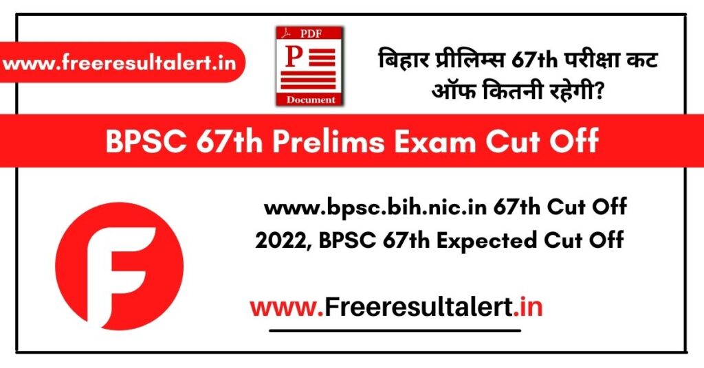 BPSC 67th Prelims Exam Cut Off 2022