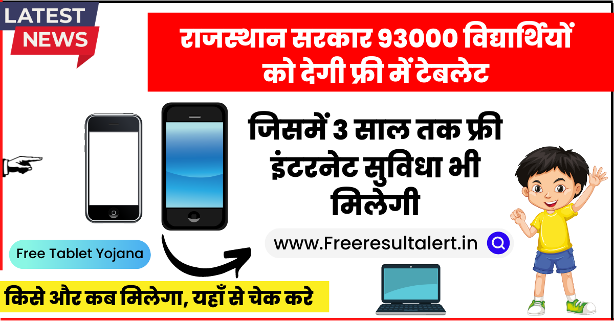 Rajasthan Free Tablet Yojana 2022
