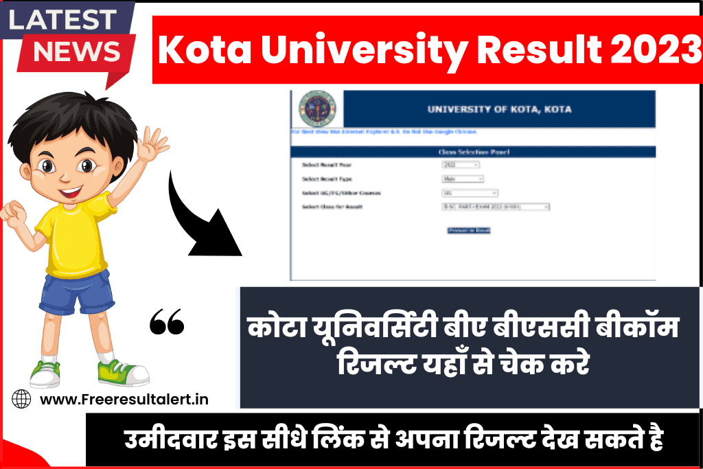 Kota University Result 2023